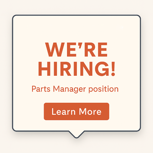 hiring parts manager